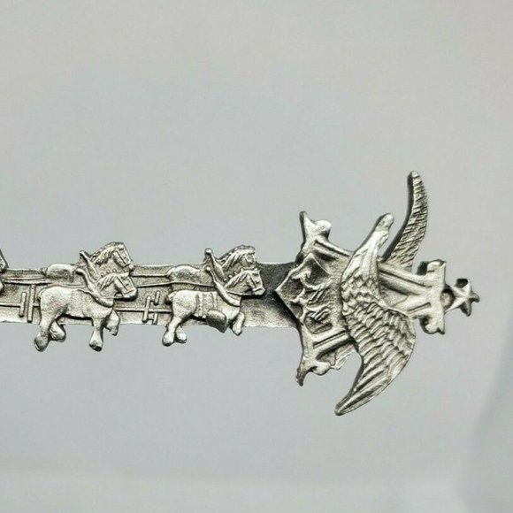 Busch Gardens Williamsburg VA Pewter Spoon - Picture 6 of 11